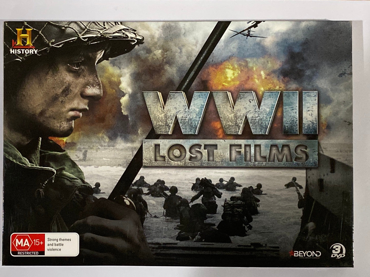 World War 2 Lost Films History Channel DVD 3-Disc Set History Channel VGC