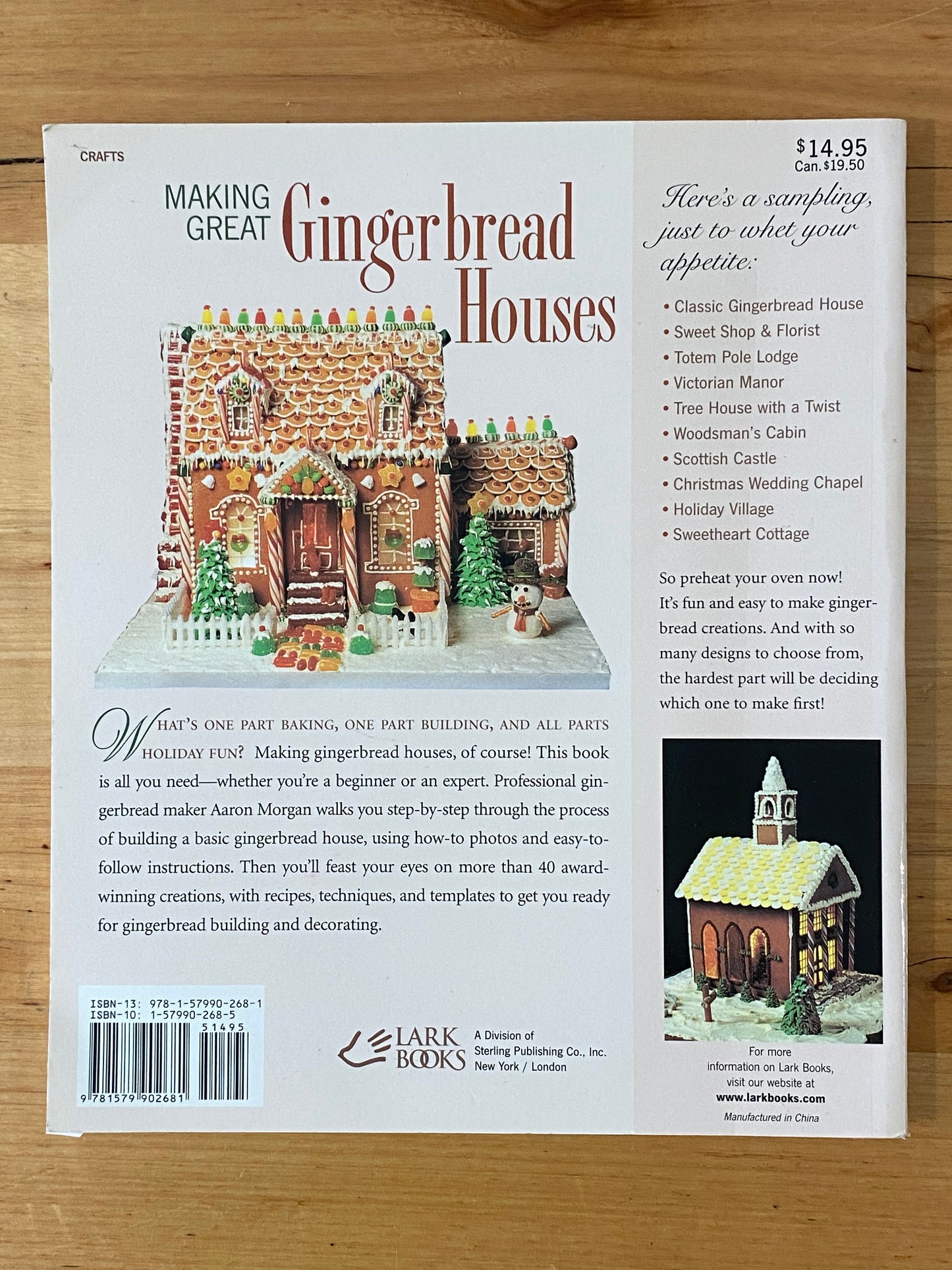 Making Great Gingerbread Houses by Aaron Morgan Paperback 1999 GD