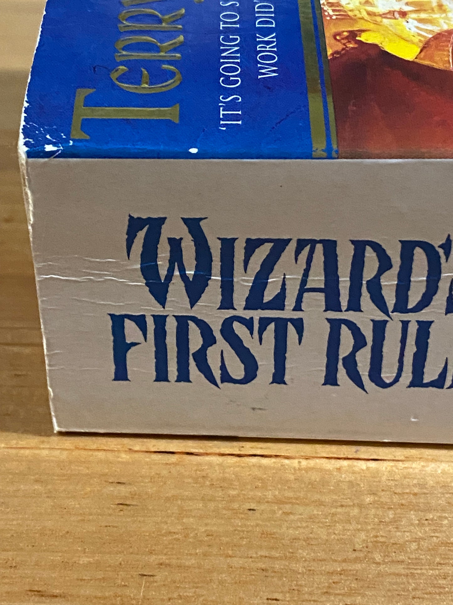 Wizard's First Rule by Terry Goodkind Paperback 1997 GD