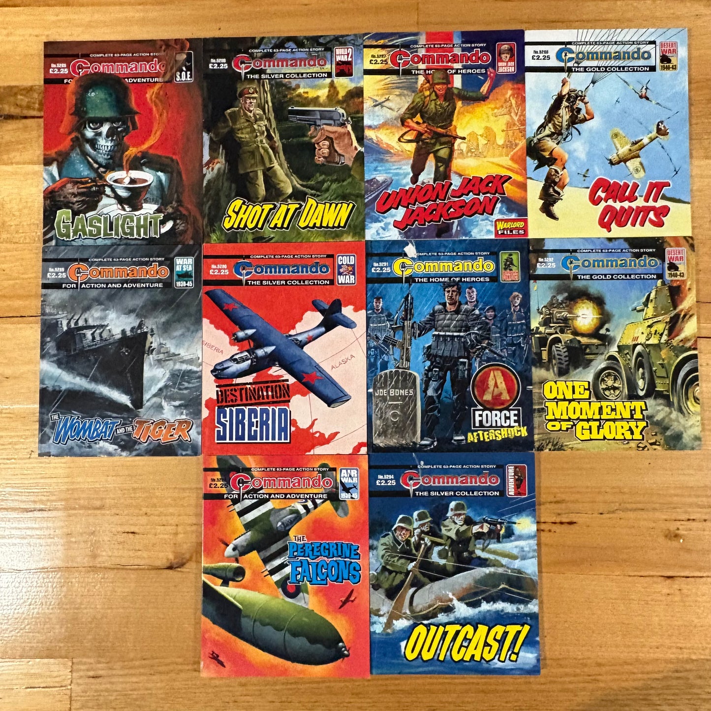 Commando War Comics x 10 Bundle Printed 2019 DC Thomson 049