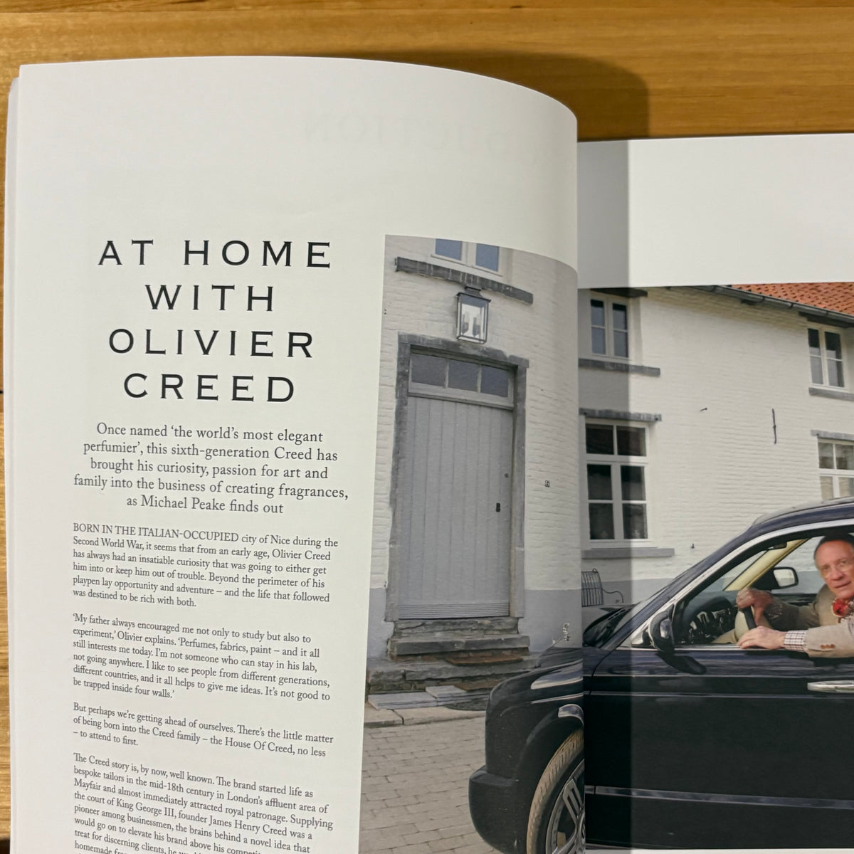 Creed Magazine No 1 The House of Creed Fragrances Softcover 2018