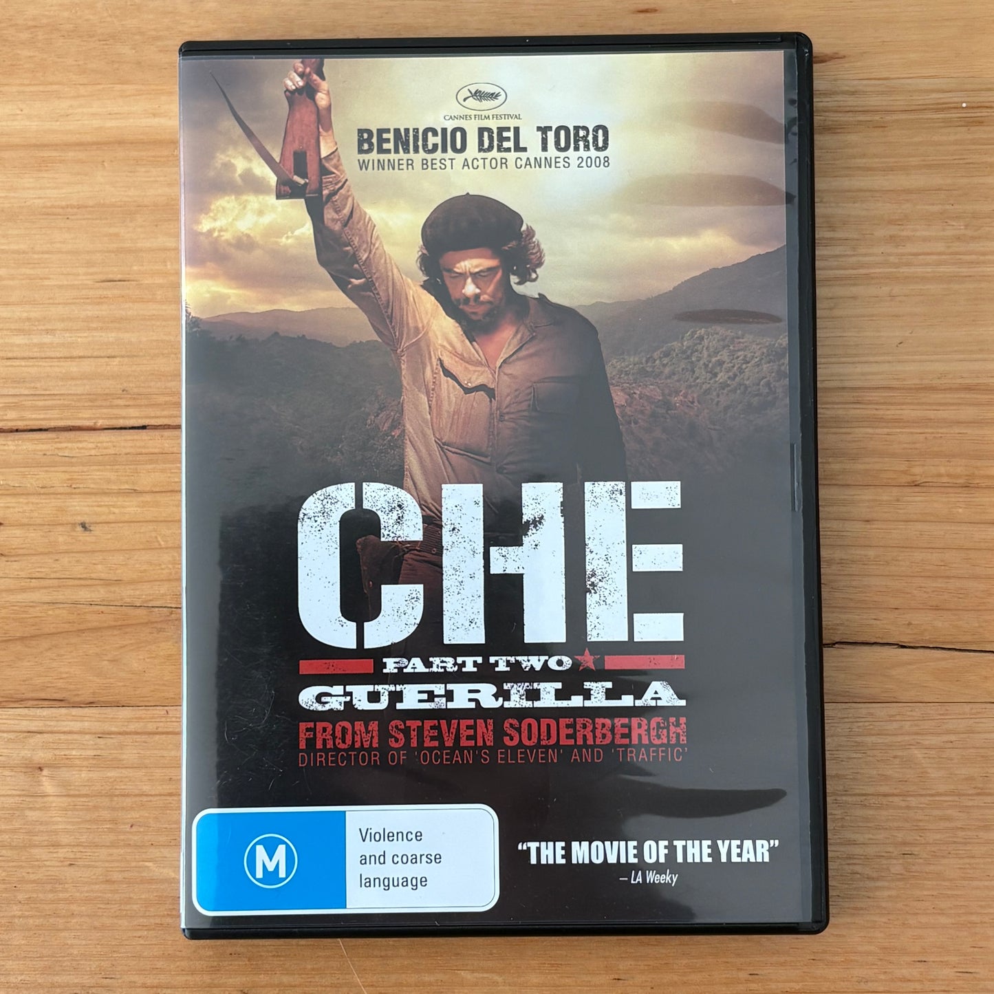 Che Parts 1 & 2 DVD Benicio Del Toro Historical Drama PAL 4 VGC