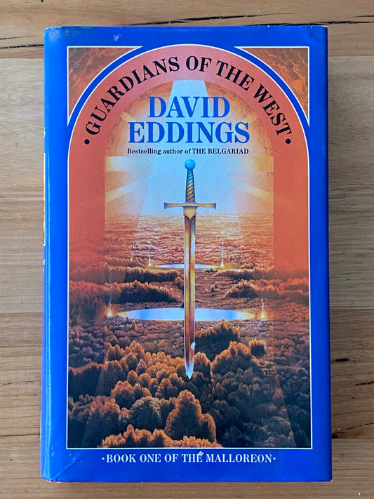 Guardians Of The West by David Eddings Hardcover 1987 GD