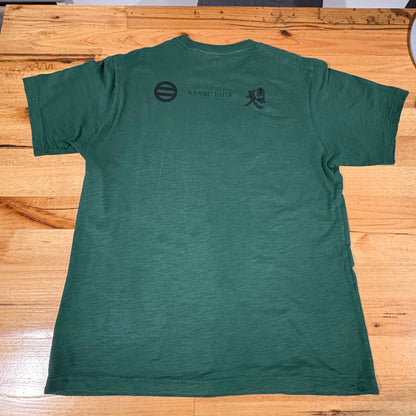 Uni-Qlo Nanbu Bijin Sake Collaboration Green T-Shirt Size XL