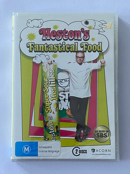 Heston Blumenthal DVDs 3 Pack PAL 4 All Brand New Sealed