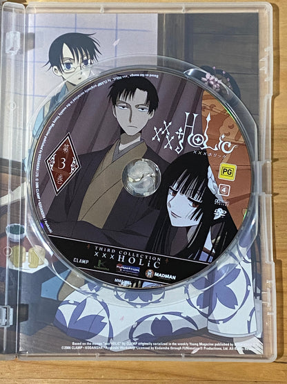 XXXHolic Third Collection DVD Anime PAL 4 VGC