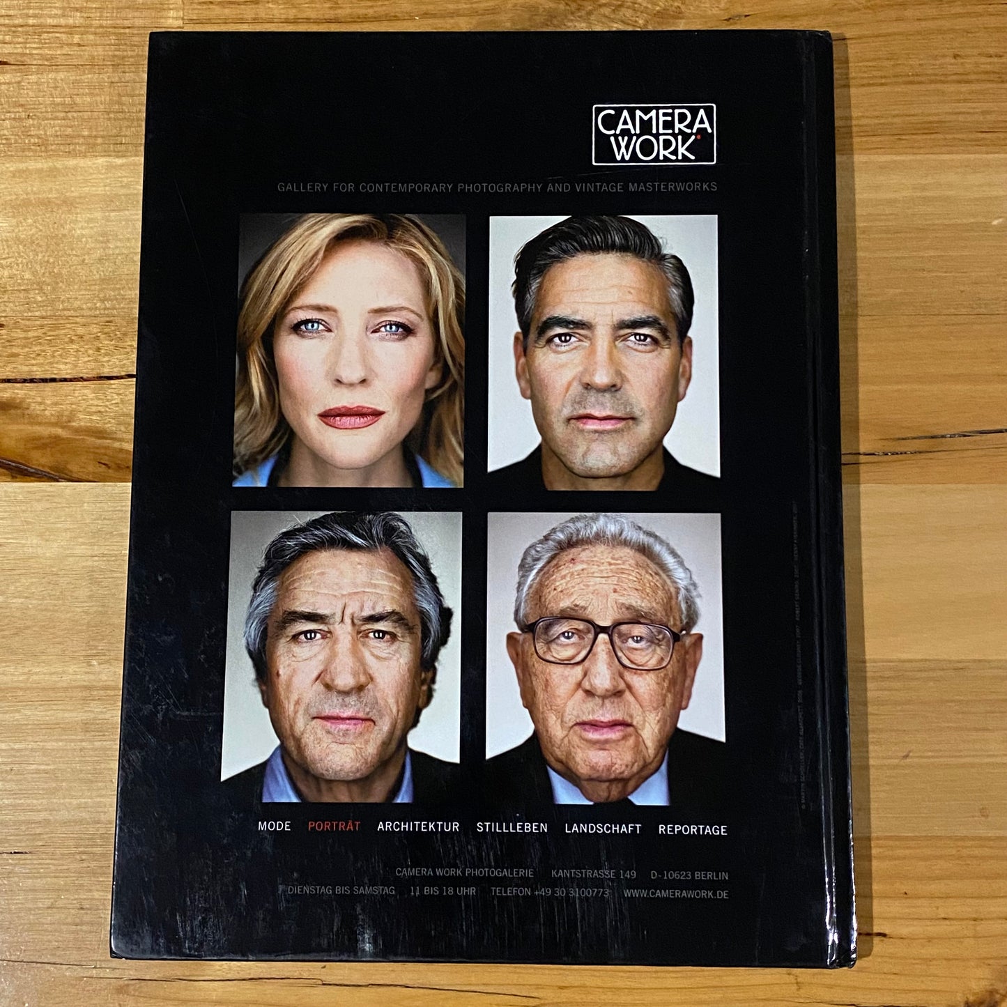 Martin Schoeller Photography Book Portfolio Number 54 Hardcover GD