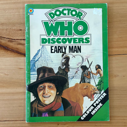 Doctor Who Discovers Prehistoric Animals & Early Man Vintage Paperbacks GD
