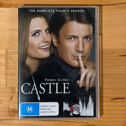 Castle Seasons 1-8 Complete DVD Nathan Fillion US Police Drama PAL 4 VGC