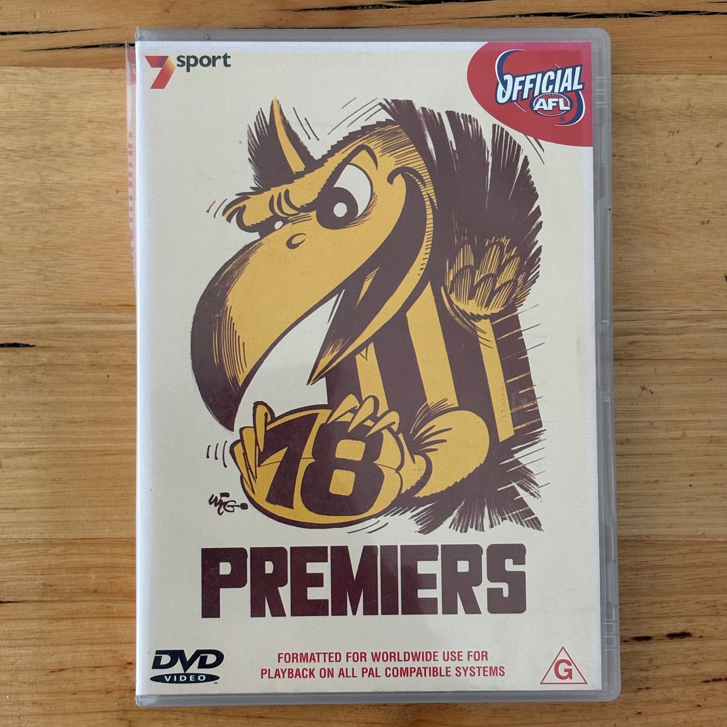 Hawthorn Premiers DVD Bundle of 8 Hawks AFL Grand Finals PAL 4 VGC