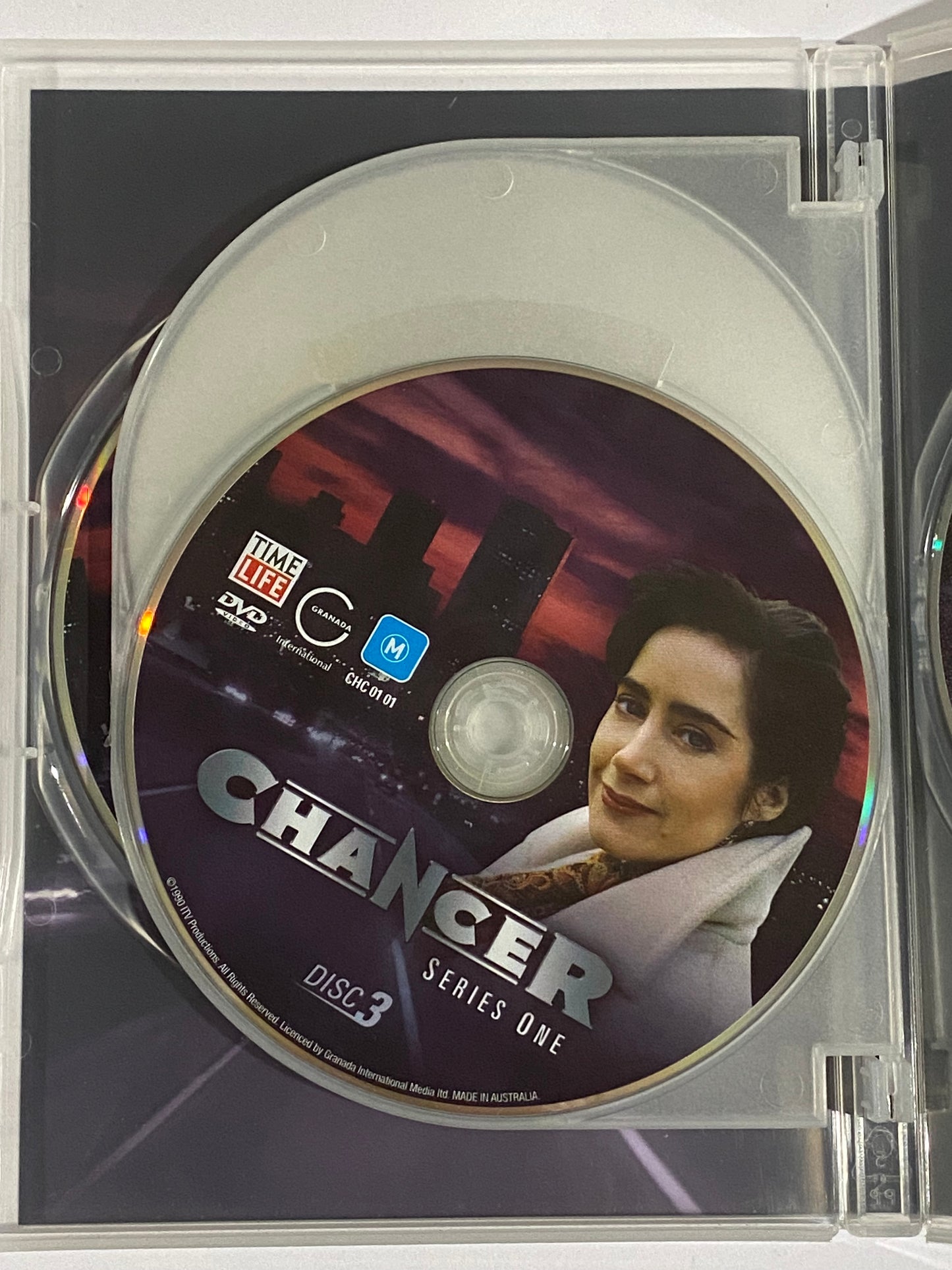 Chancer Clive Owen DVD Complete Set Series 1 & 2 PAL 4 4-Disc Set VGC