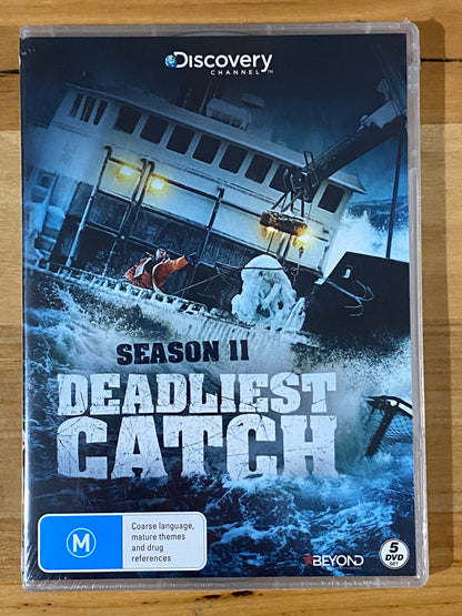 Deadliest Catch Season 1-11 DVD Discovery Channel PAL 4 VGC