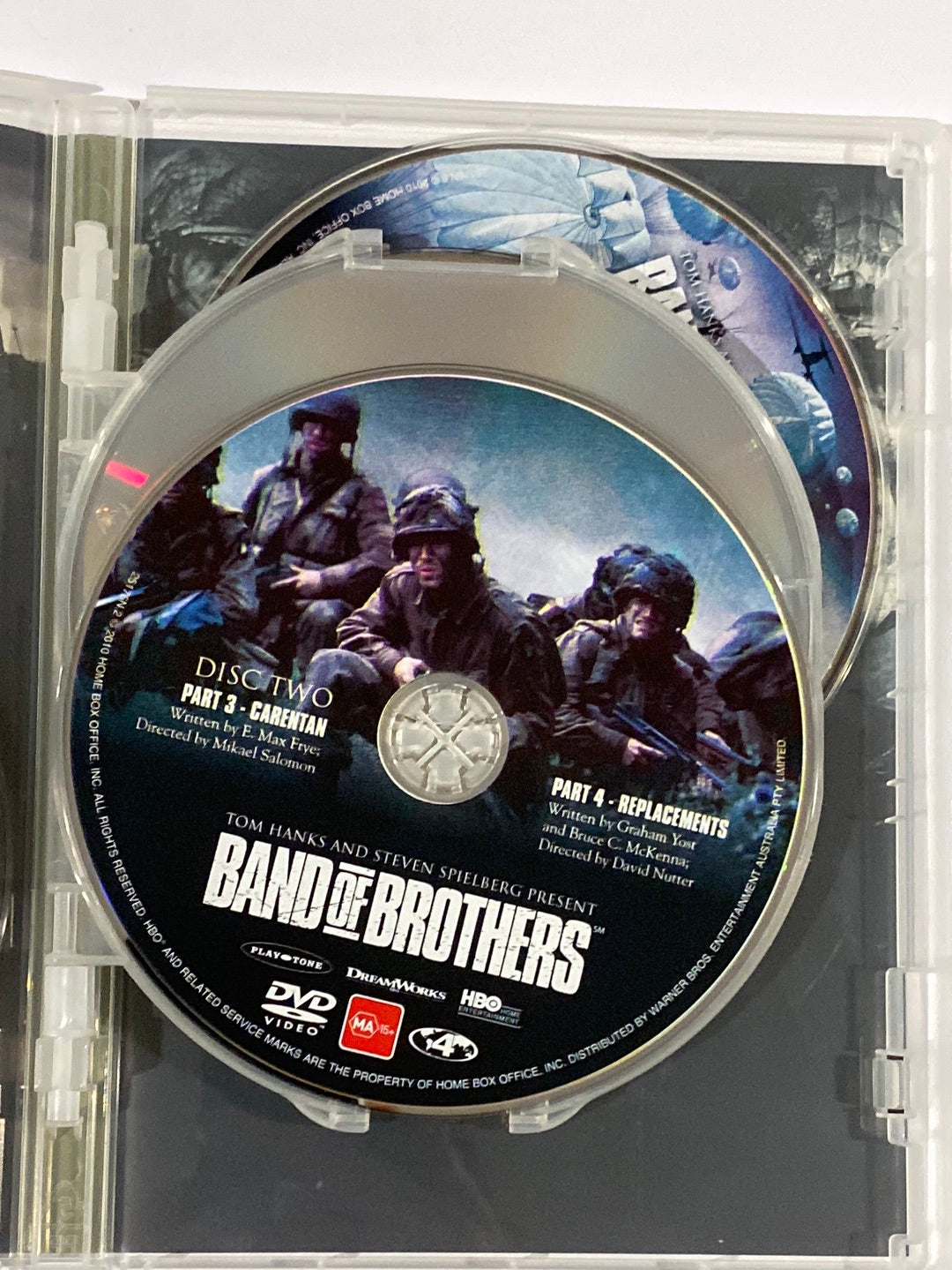 Band of Brothers and The Pacific Bundle DVD Box Set WW2 Drama Spielberg Hanks VGC