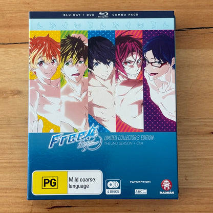 Free! Eternal Summer Limited Collector's Edition Blu-Ray Anime With Both Artbooks Reg B VGC