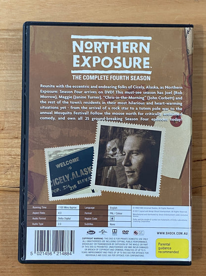 Northern Exposure Seasons 1,3,4 & 5 DVD 6-Disc Set PAL 4 VGC