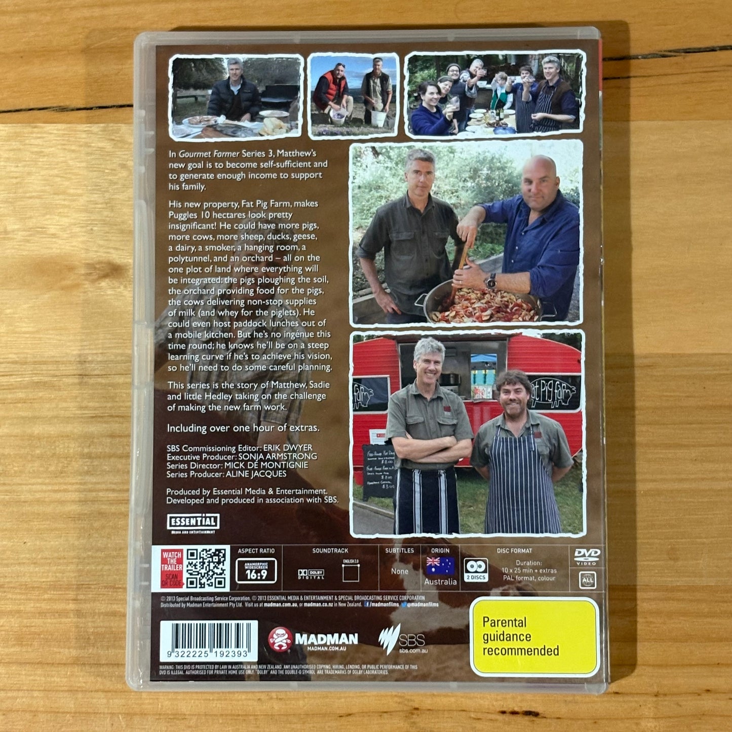 Gourmet Farmer Series 1 to 3 and Gourmet Farmer Afloat DVD Australian PAL 4 VGC