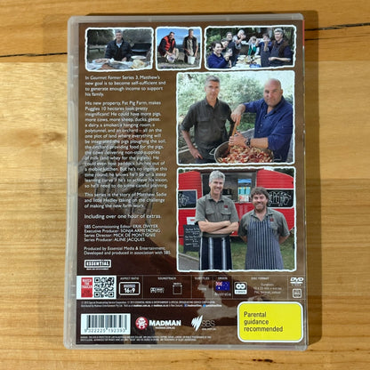 Gourmet Farmer Series 1 to 3 and Gourmet Farmer Afloat DVD Australian PAL 4 VGC