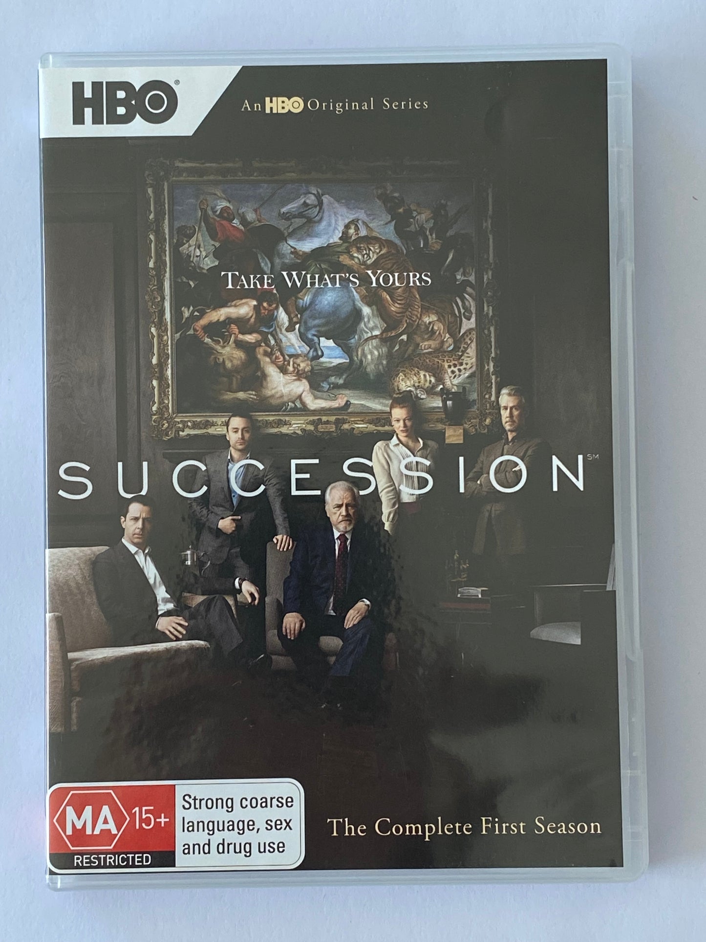 Succession Complete First & Second Seasons DVD 3-Disc Sets PAL 4 VGC