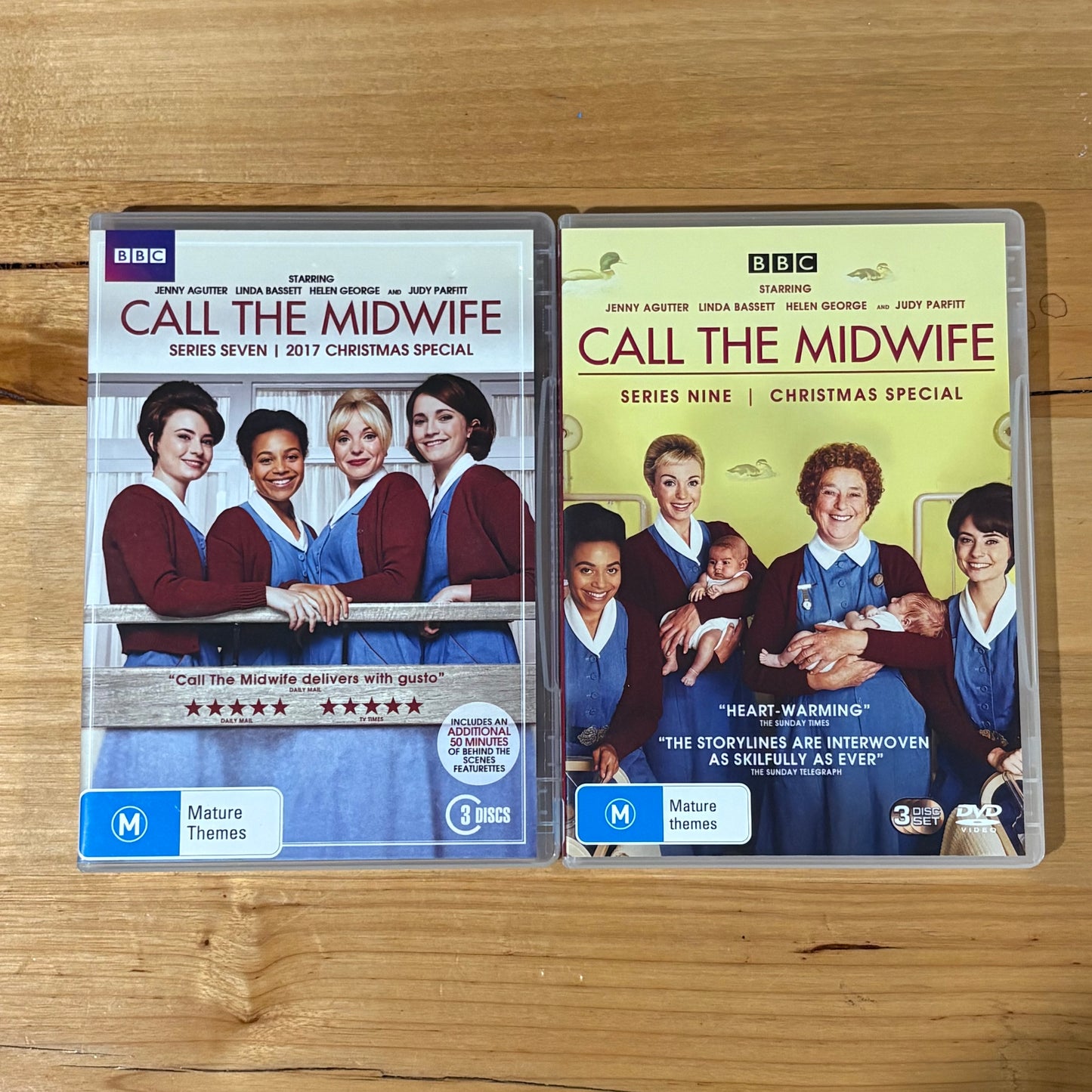 Call The Midwife Series 1-7,9 DVD BBC British Drama PAL 4 VGC Series 4 is new