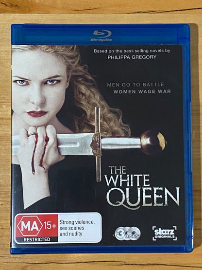 The White Queen Blu-Ray 3-Disc Region B VGC