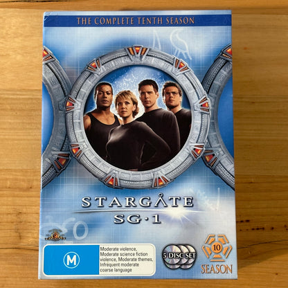 Stargate SG-1 Seasons 9 and 10 DVD Sci-fi Box-Sets PAL 4 VGC