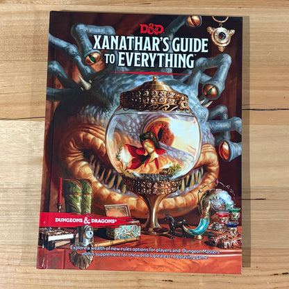 Xanathar's Guide To Everything Dungeons & Dragons Hardcover 2017 GD
