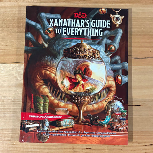 Xanathar's Guide To Everything Dungeons & Dragons Hardcover 2017 GD