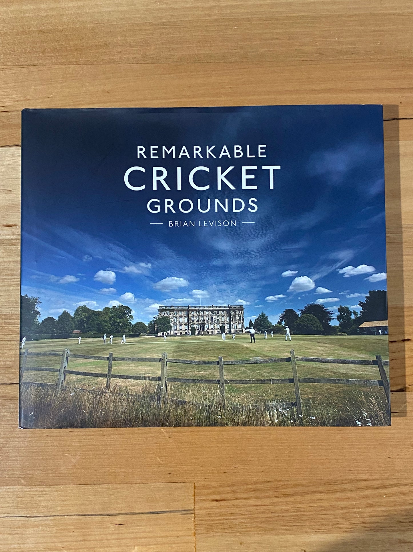 Remarkable Cricket Grounds by Brian Levison Hardback VGC