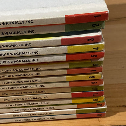 The Sesame Street Library Complete Set Jim Henson 1978-79 Hardcovers GD