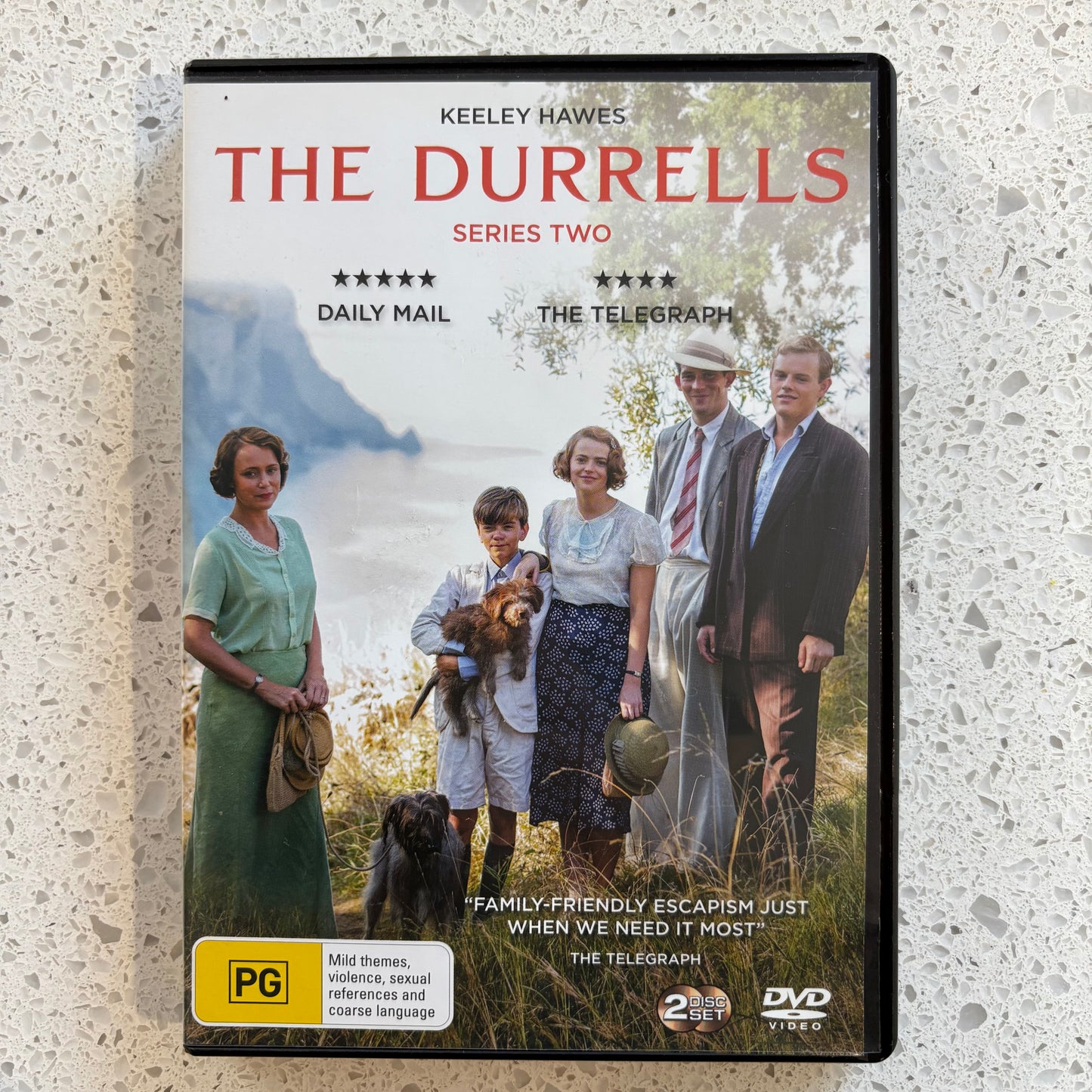 The Durrells Series 1-4 Complete Set DVD BBC Adaptation PAL 2,4 VGC