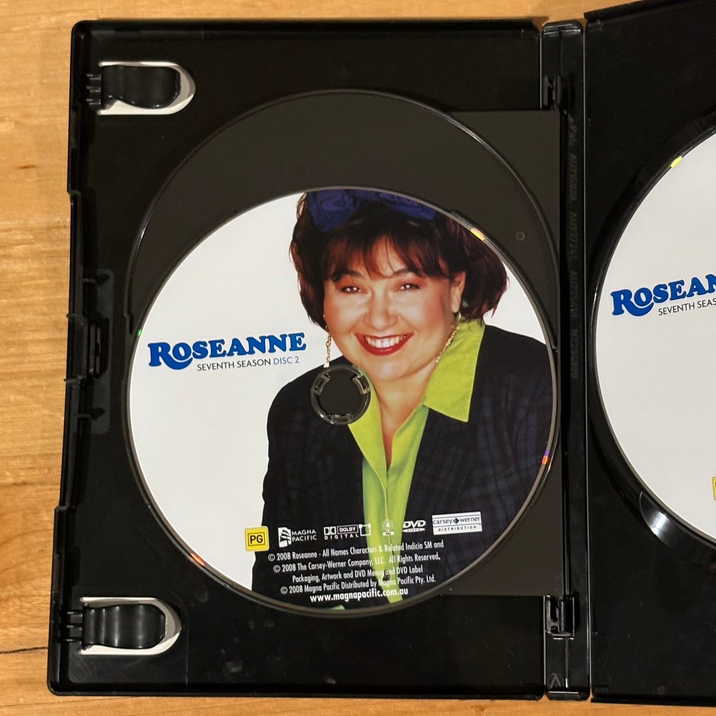 Roseanne Complete Season 7 DVD US Comedy 3-Disc PAL 4 VGC