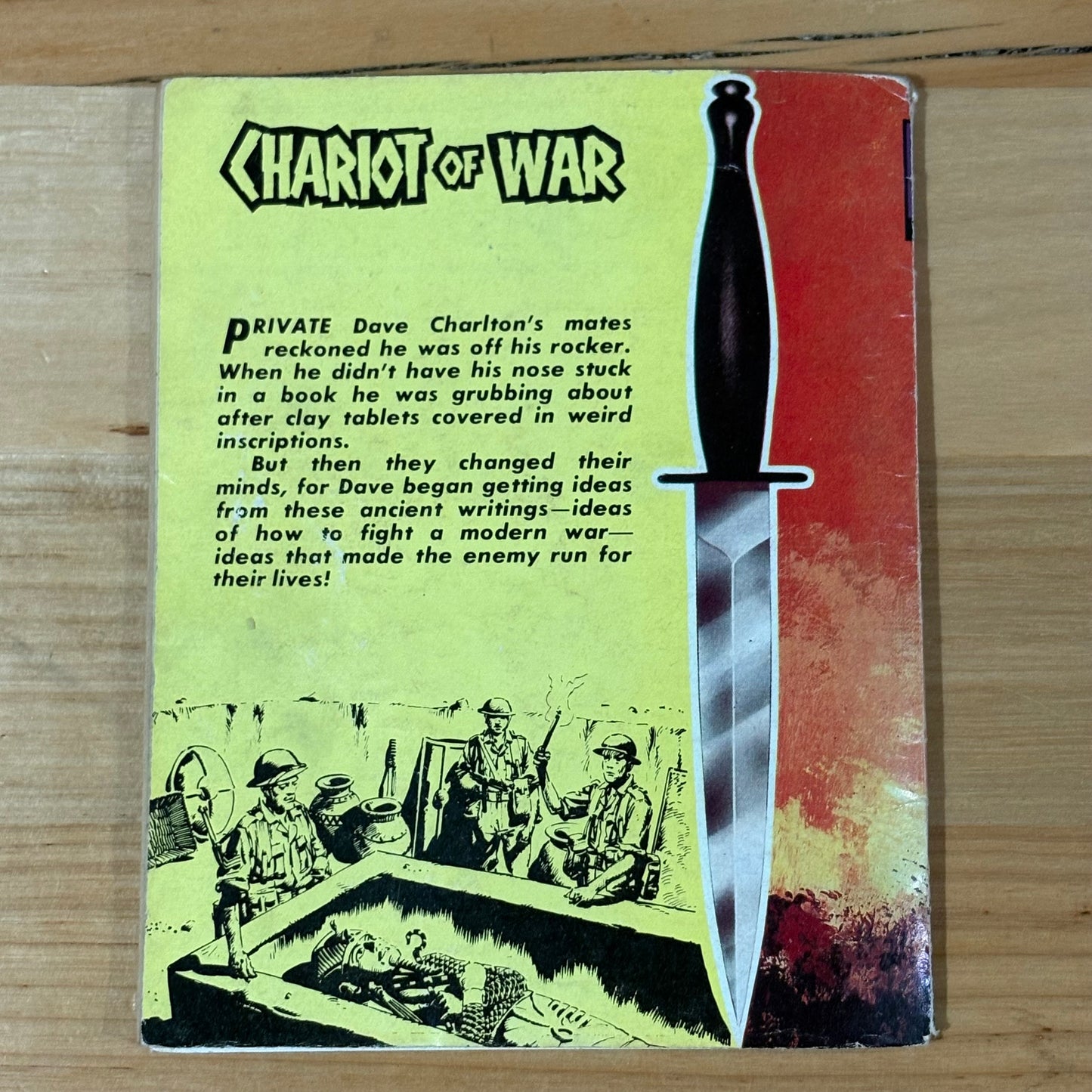 Commando War Comic #652 Chariot Of War 1972