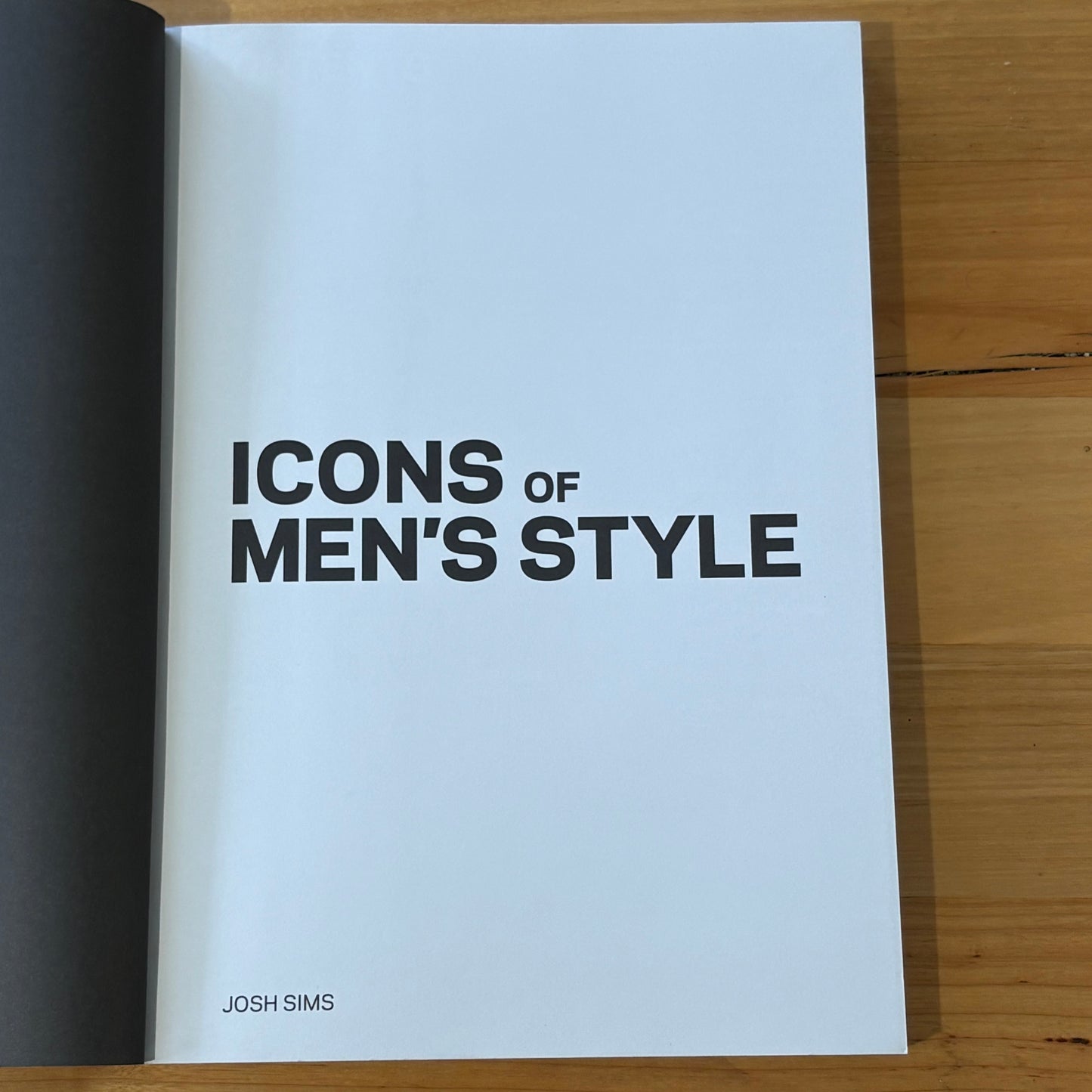 Icons of Men's Style by Josh Sims Classic Menswear Book 2011 Paperback GD