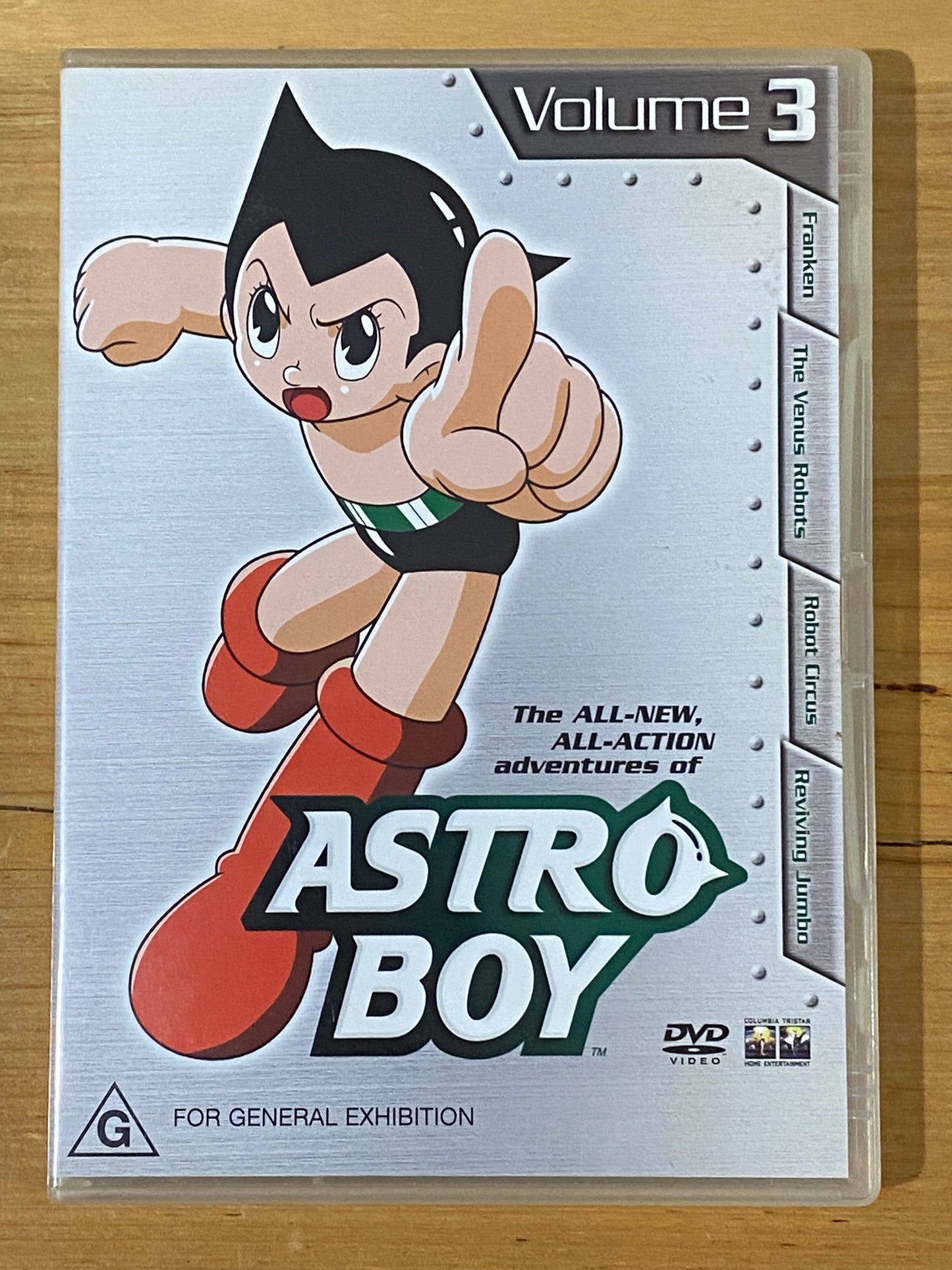 Astro Boy Volumes 1-4 DVD 2003 TV Series PAL 4 VGC