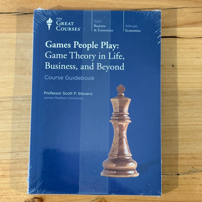 Games People Play Game Theory In Life, Business and Beyond DVD New Sealed
