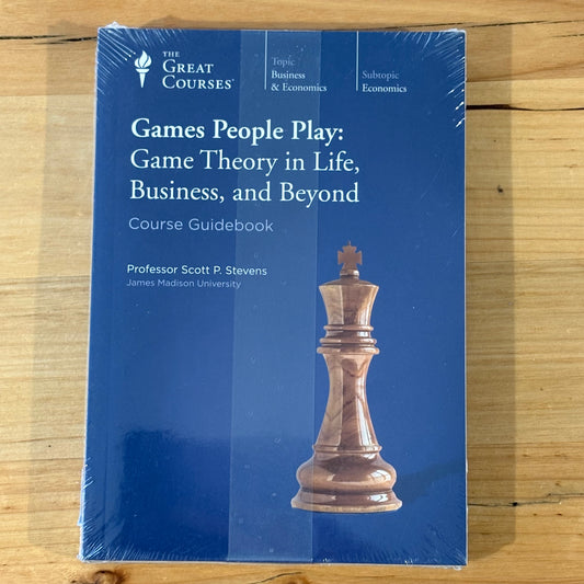 Games People Play Game Theory In Life, Business and Beyond DVD New Sealed