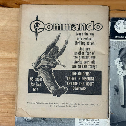 Commando War Comic #680 Enemy In Disguise 1972