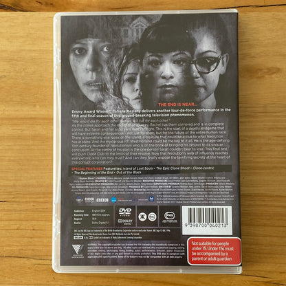 Orphan Black Series 1-5 Complete Set DVD BBC Drama PAL 4 VGC Series 4 is New