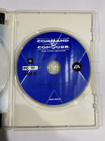 Command And Conquer The First Decade PC DVD ROM With Manual VGC