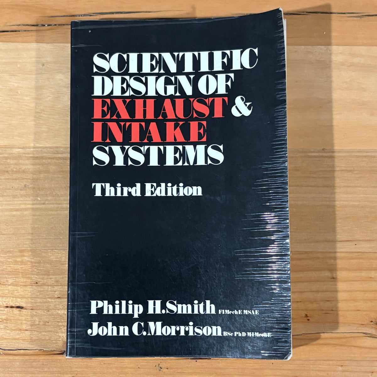 Scientific Design Of Exhaust and Intake Systems 3rd Ed. Paperback GD