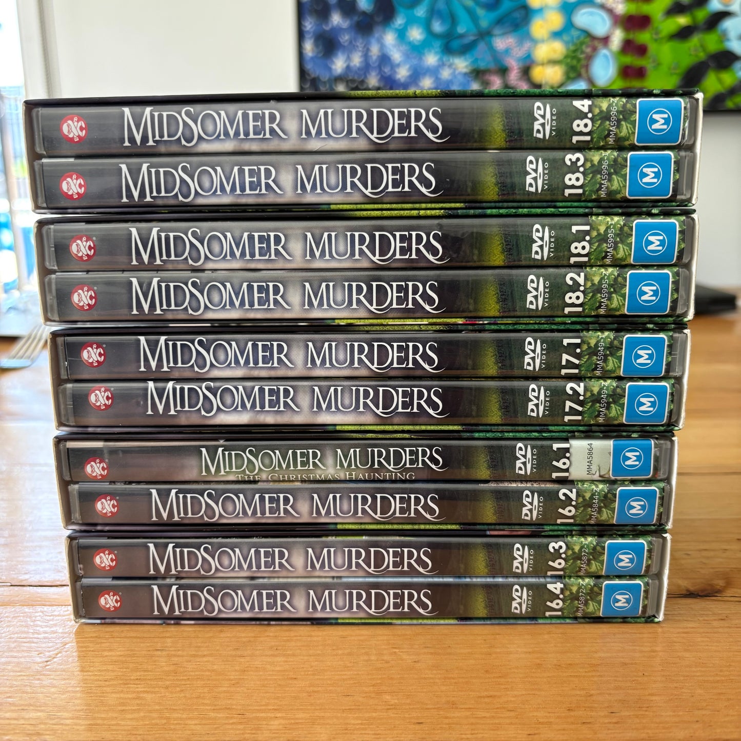 Midsomer Murders Series 16-18 DVD Box-Set PAL 4 VGC