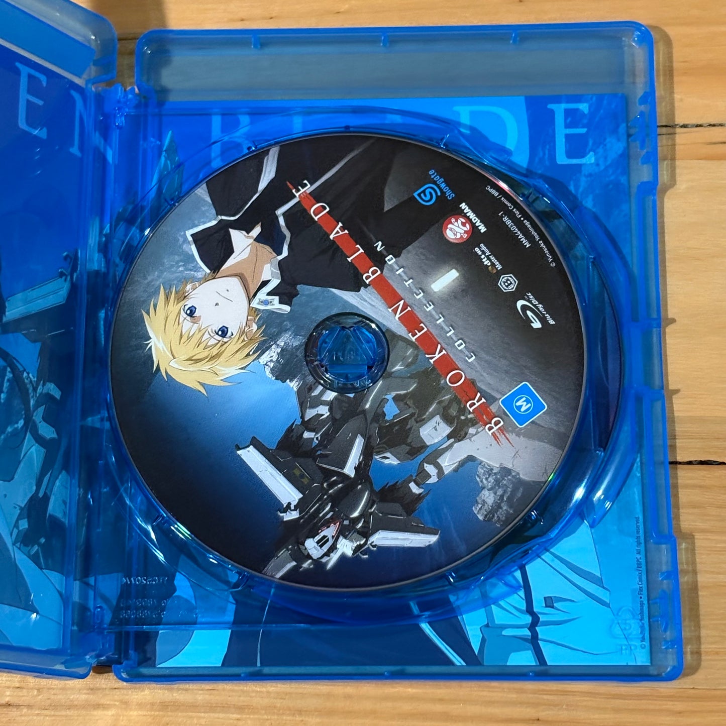 Broken Blade Collection Anime 2-Disc Set Region B VGC