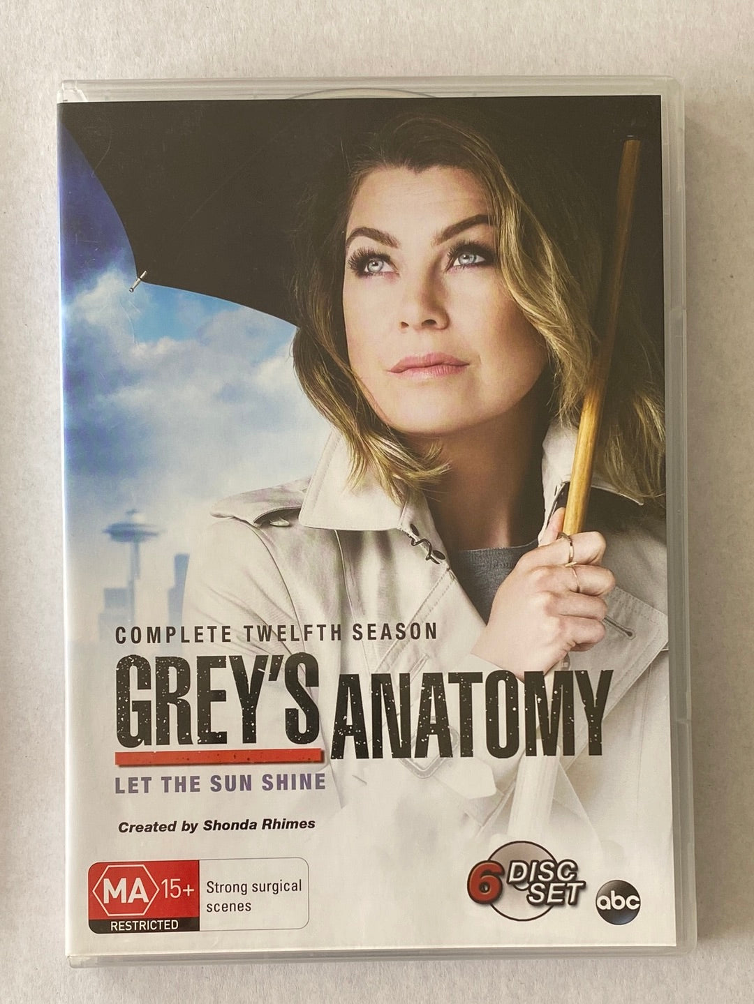 Grey's Anatomy Seasons 11-12 DVD Complete 6-Disc Sets VGC