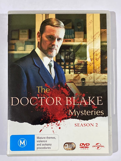 The Doctor Blake Mysteries Season 1,2 & 5 DVD Set PAL 2,4 ABC TV VGC