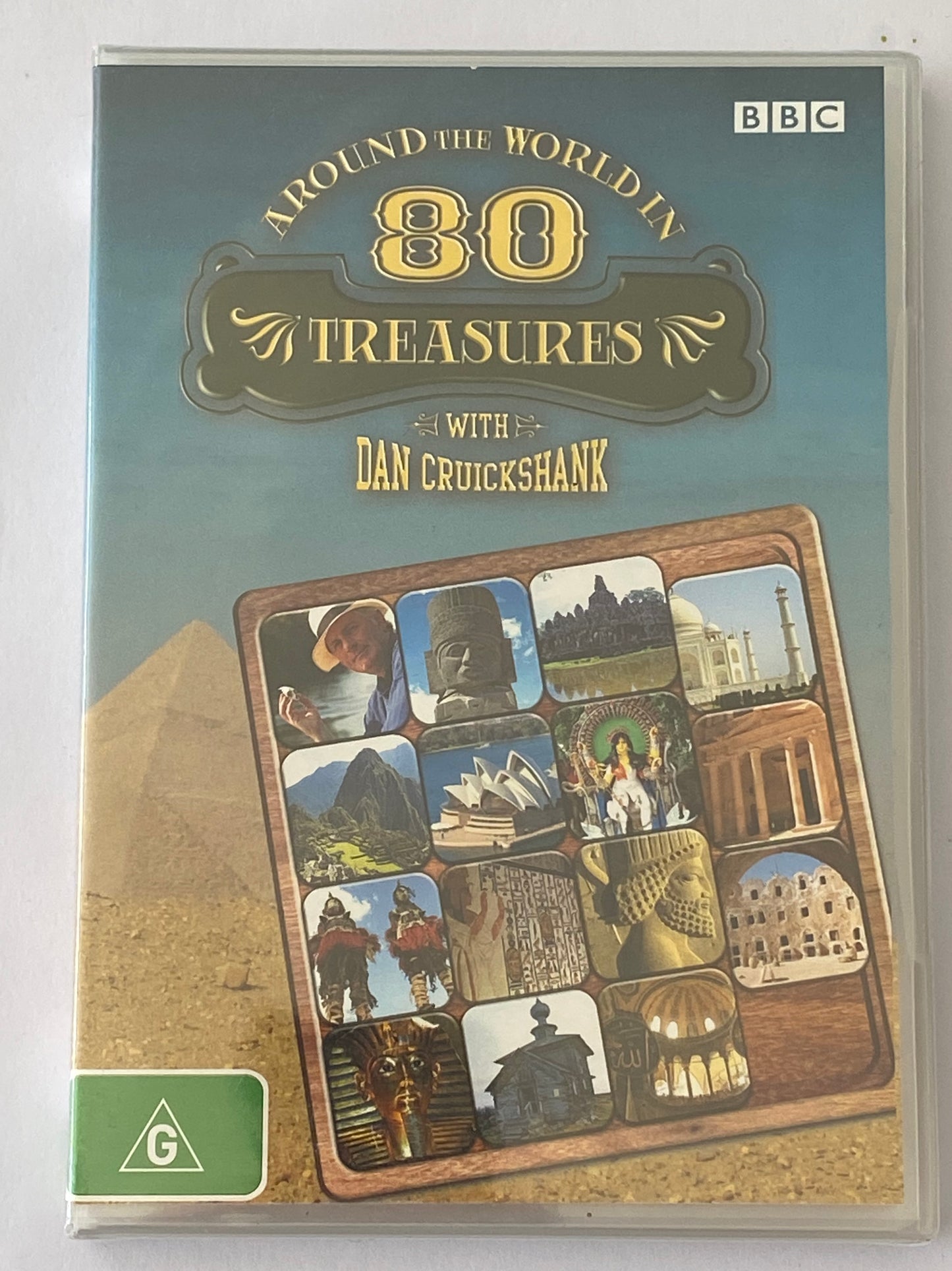 Around The World In 80 Treasures with Dan Cruickshank DVD BBC TV PAL 4 New Sealed