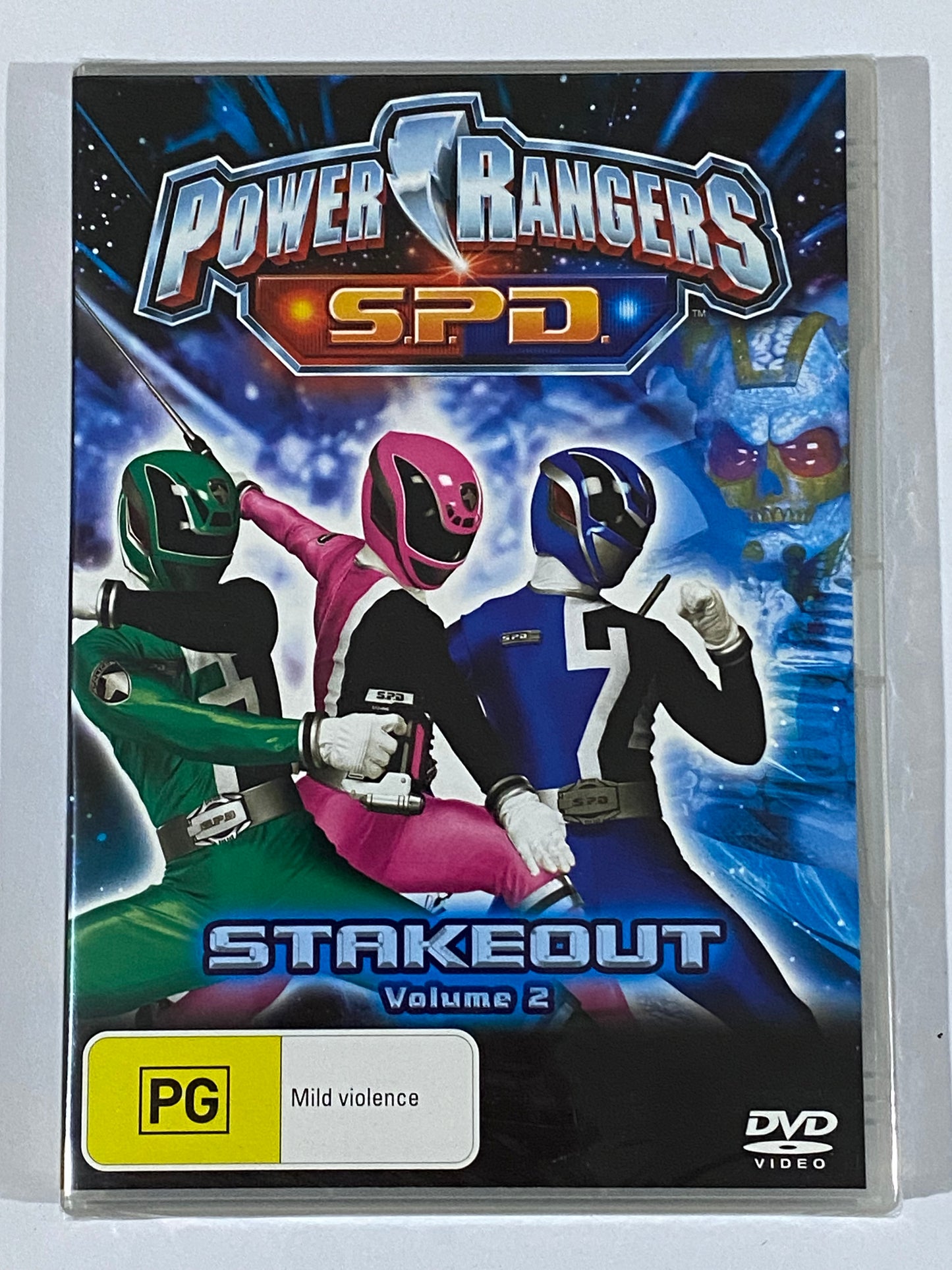 Power Rangers S.P.D. Volume 2 Stakeout DVD PAL 4 New Sealed