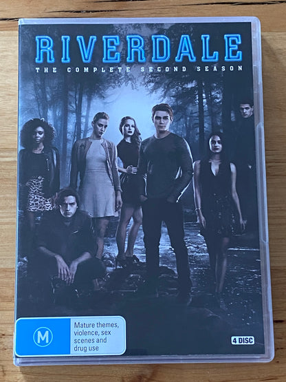 Riverdale Seasons 1-5 DVD US Drama Archie Andrews PAL 4 VGC