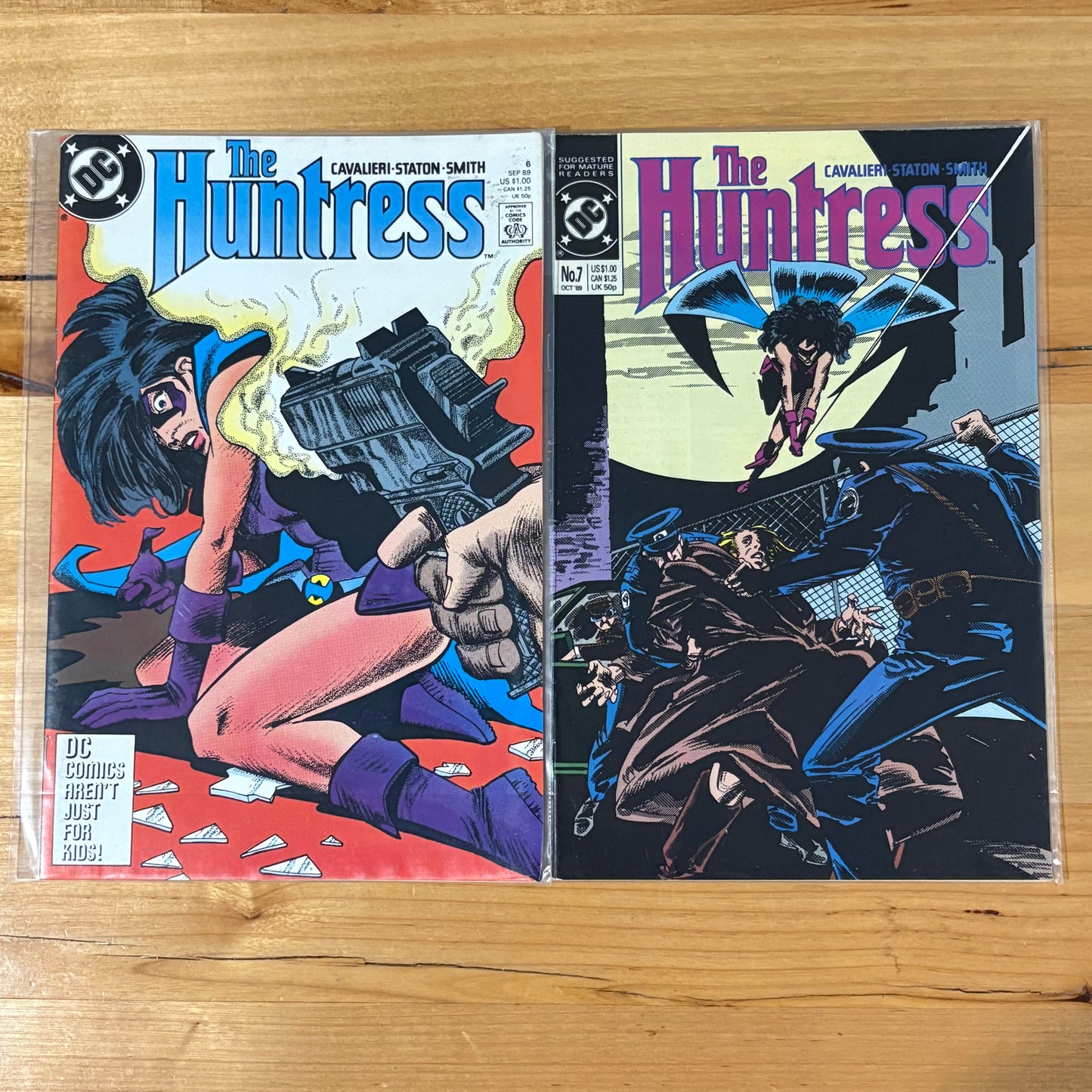 The Huntress 1989 #1-#19 Complete Set DC Comics Cavalieri Staton
