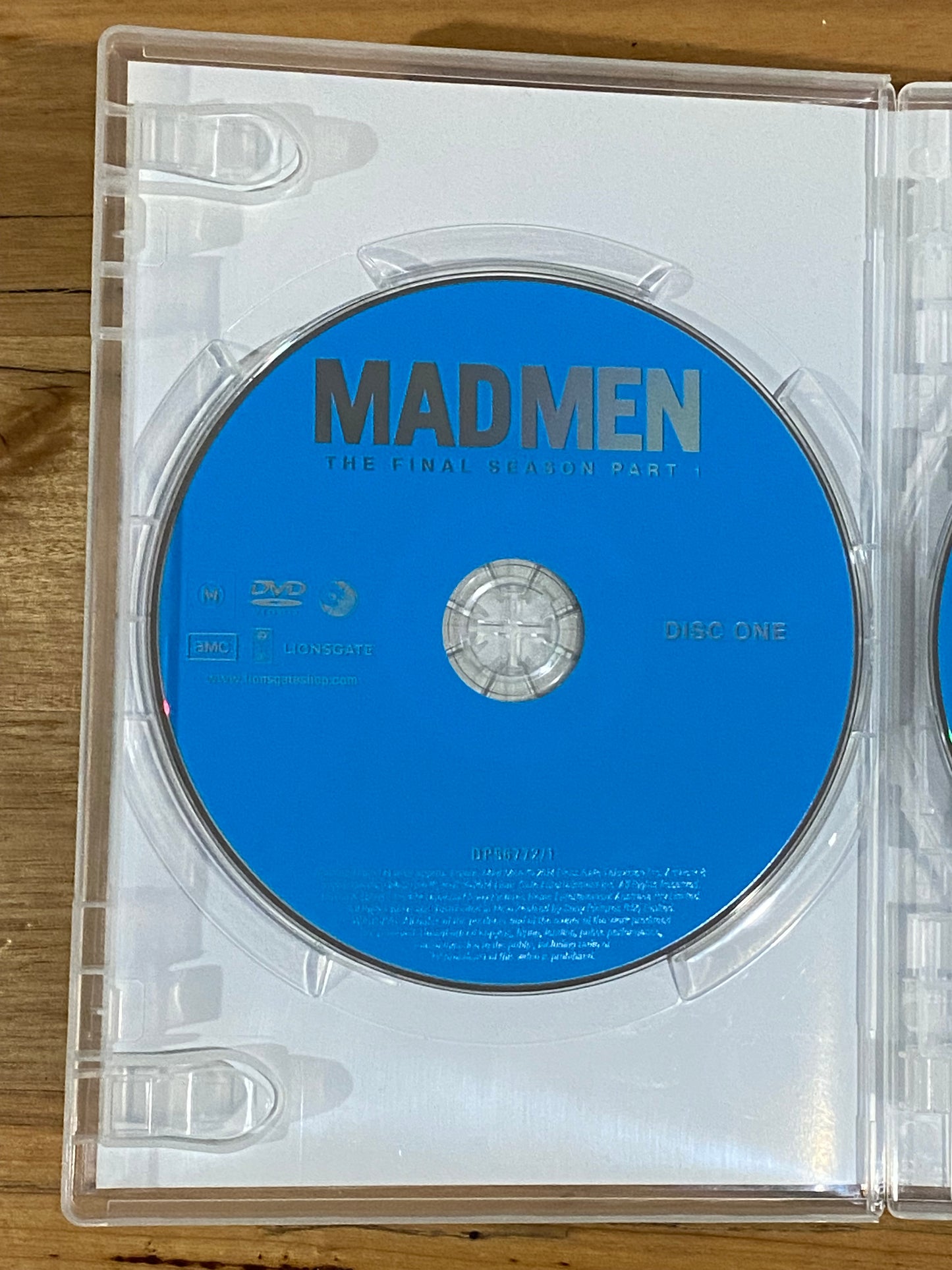 Mad Men The Final Season Part 1 DVD 3-Disc PAL 4 VGC