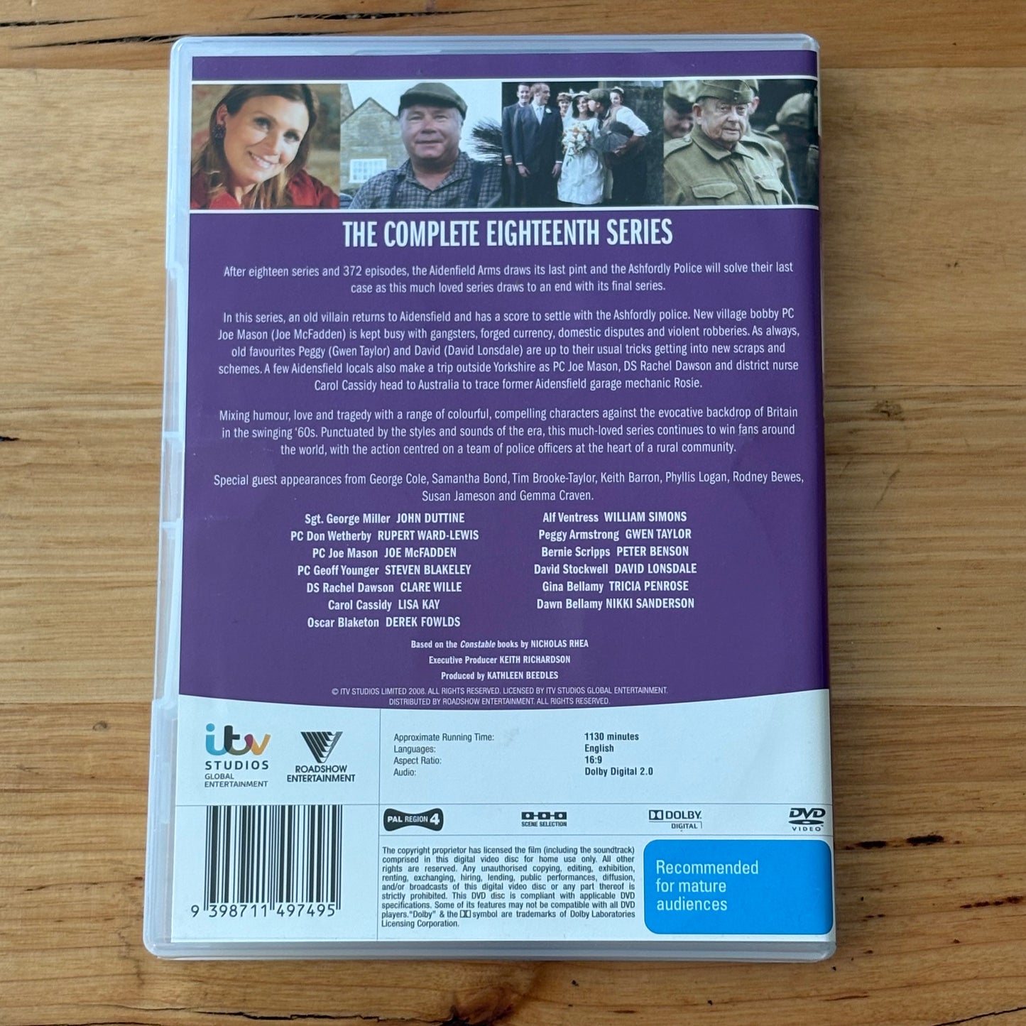 Heartbeat Series 1-7, 16-18 DVD ITV Police Drama Nick Berry VGC